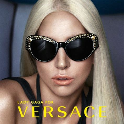 sonnenbrille versace modell lady gaga|Sunglasses by Versace .